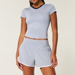 Gilly Hicks Sky Blue Athletic Shorts